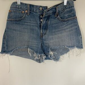 Levi's Denim Blue Women's Shorts